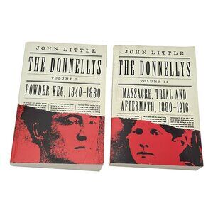 Black Donnellys Canada Lot 2 Book Powder Keg & Massacre  History True Crime PB